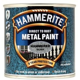 Hammerite Hammered Silver - 250ml